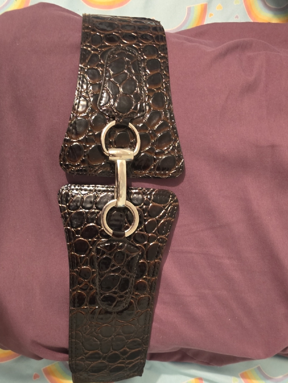le chateau Belt Faux Leather